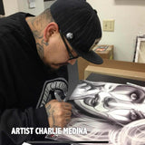 Black Market Art Company Amor Eterno & Stretched Canvas Coffin Print - Black Market Art Company - Flyclothing LLC