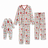 Christmas Merry Family Matching Bamboo Pajamas - Tesa Babe - Flyclothing LLC