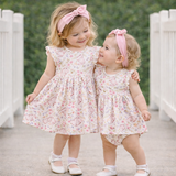 Bunny Blooms Baby Girl's Bamboo Skirted Bodysuit for Easter - Tesa Babe - Flyclothing LLC