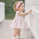 Bunny Blooms Baby Girl's Bamboo Skirted Bodysuit for Easter - Tesa Babe - Flyclothing LLC