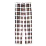Unisex Holiday Plaid Pajama Pants – Soft Bamboo Lounge - Tesa Babe - Flyclothing LLC
