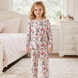 Cowgirl Cutie Girl's Bamboo Pajama Set - Tesa Babe - Flyclothing LLC