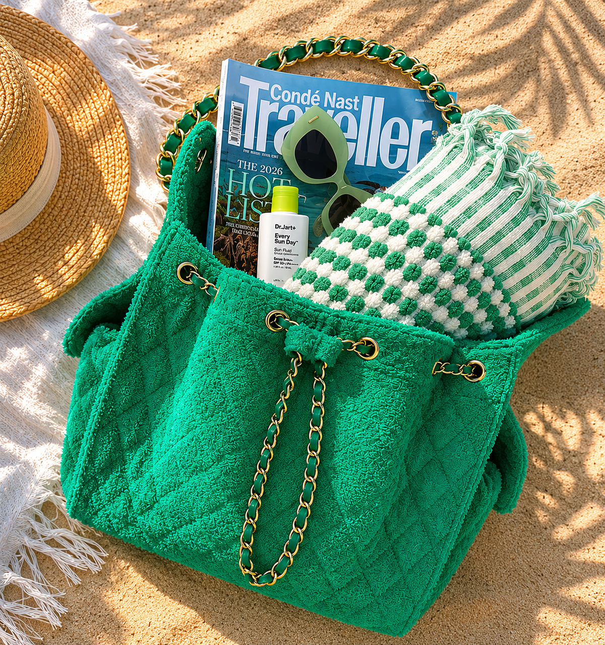 Bayshore Bucket Medium - Kelly Green - BEACH HAUS - Flyclothing LLC