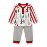 Christmas Baby & Toddler Top & Bottom Set - Tesa Babe - Flyclothing LLC