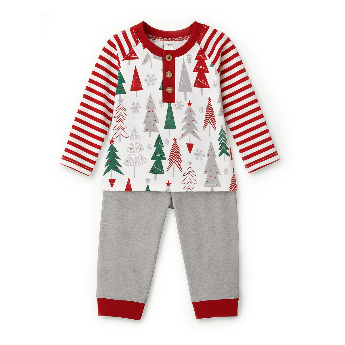 Christmas Baby & Toddler Top & Bottom Set - Tesa Babe - Flyclothing LLC