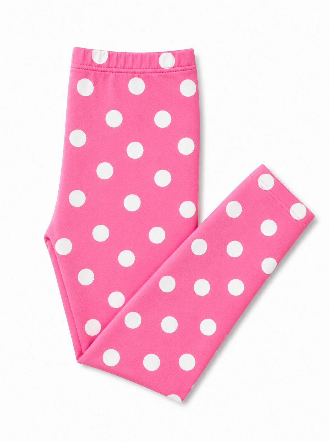 Pink Polka Dots Leggings - Mila & Rose ® - Flyclothing LLC