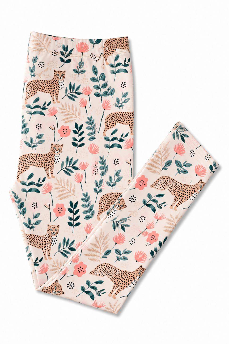 Cheetah Girl Leggings - Mila & Rose ® - Flyclothing LLC