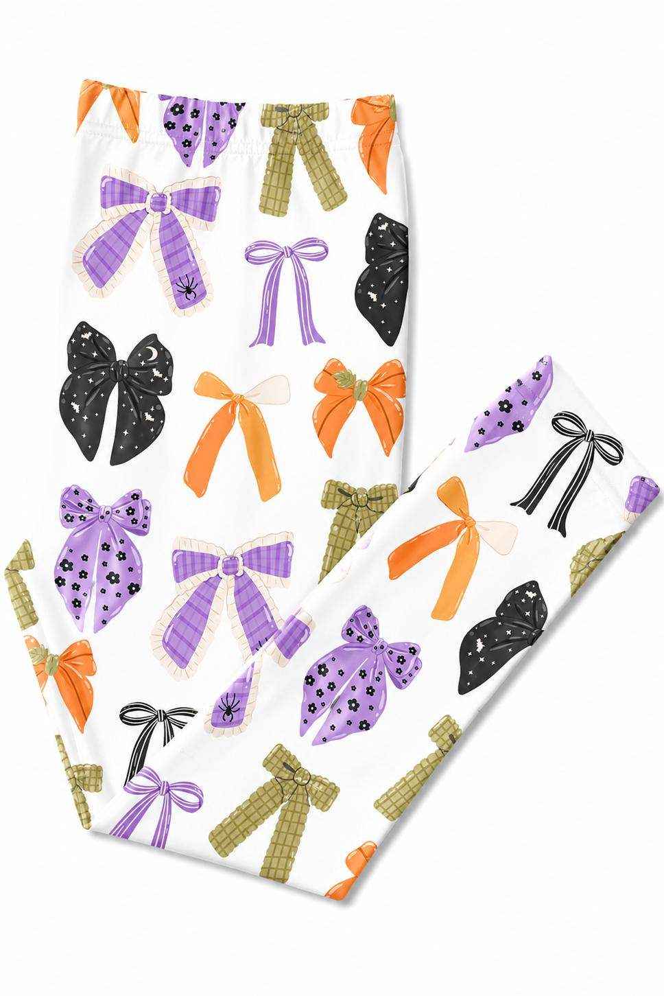 Tied with a Boo Leggings - Mila & Rose ® - Flyclothing LLC