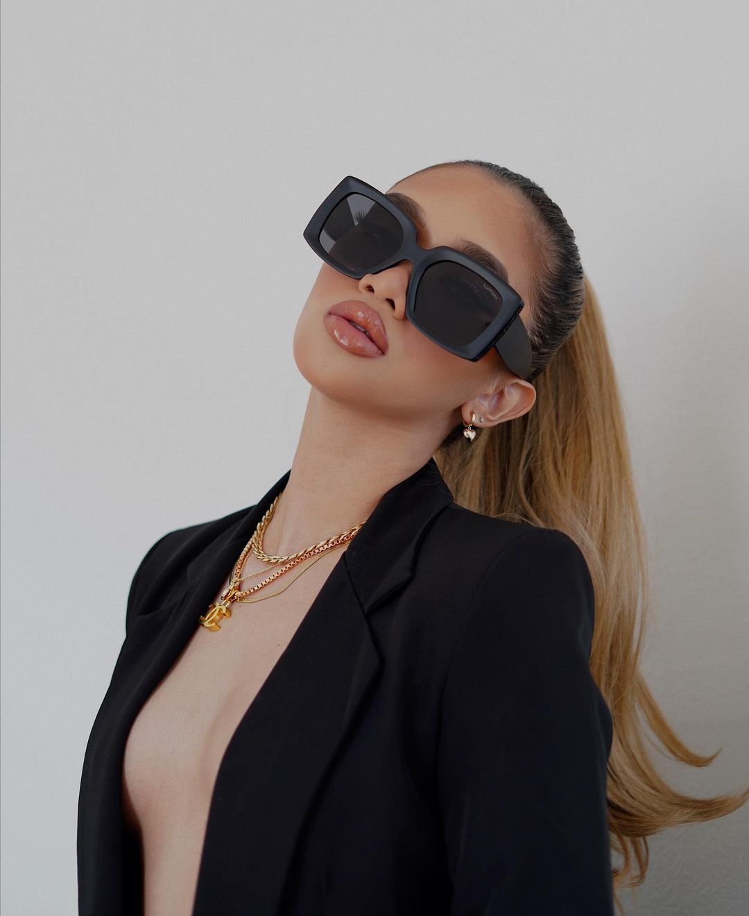 Sustainable Bardot - Black Prescription - TopFoxx - Flyclothing LLC