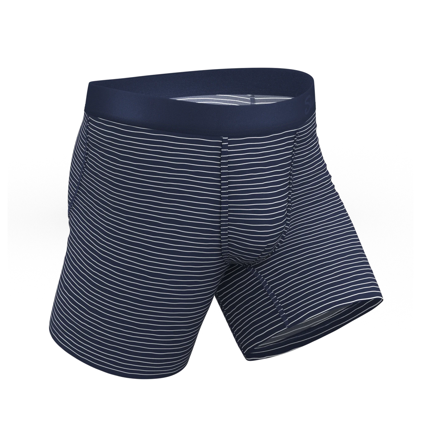 The Cheek Streak | White Stripe Ball Hammock® Pouch Underwear - Shinesty - Flyclothing LLC