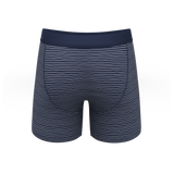 The Cheek Streak | White Stripe Ball Hammock® Pouch Underwear - Shinesty - Flyclothing LLC