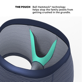 The Cheek Streak | White Stripe Ball Hammock® Pouch Trunks Underwear - Shinesty - Flyclothing LLC