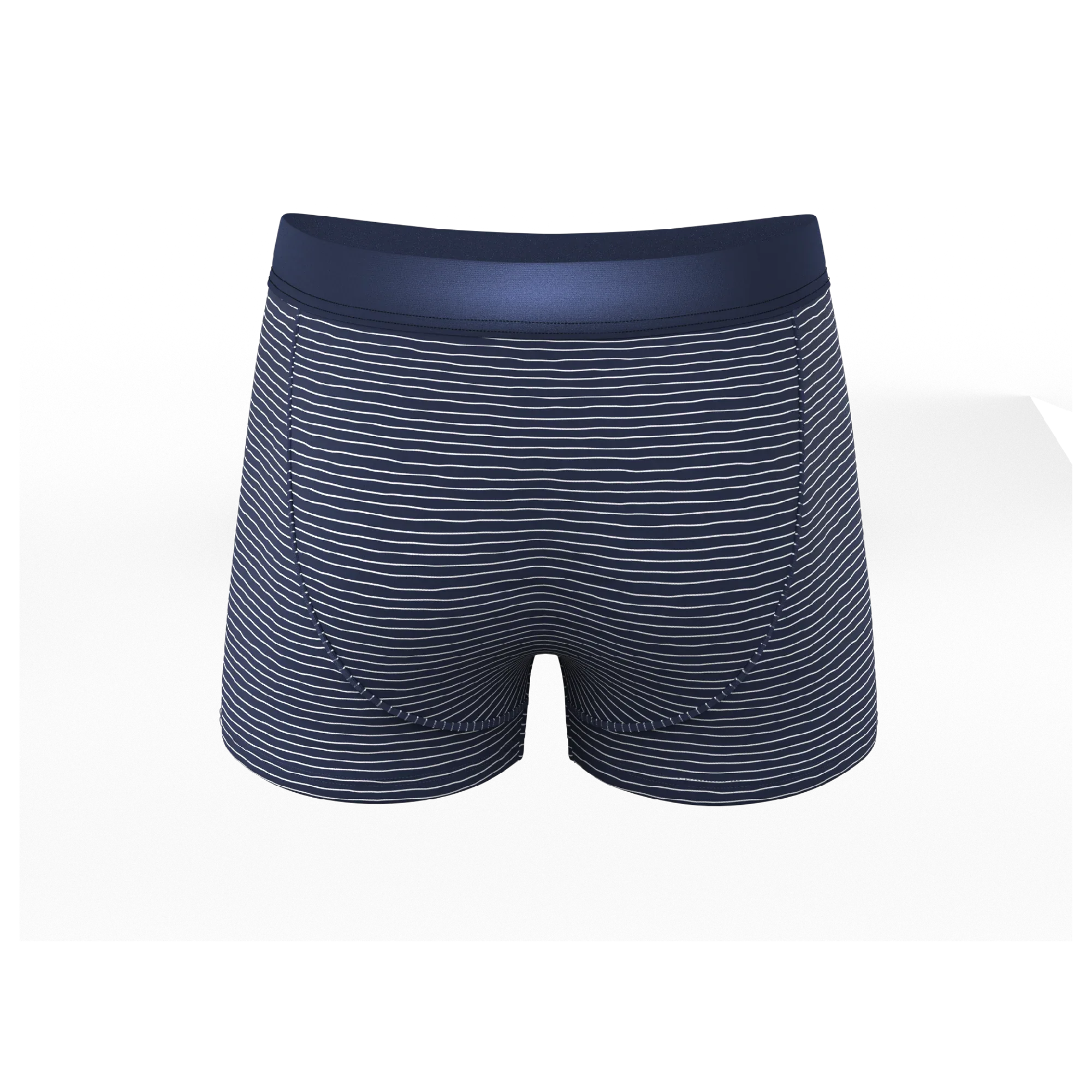The Cheek Streak | White Stripe Ball Hammock® Pouch Trunks Underwear - Shinesty - Flyclothing LLC