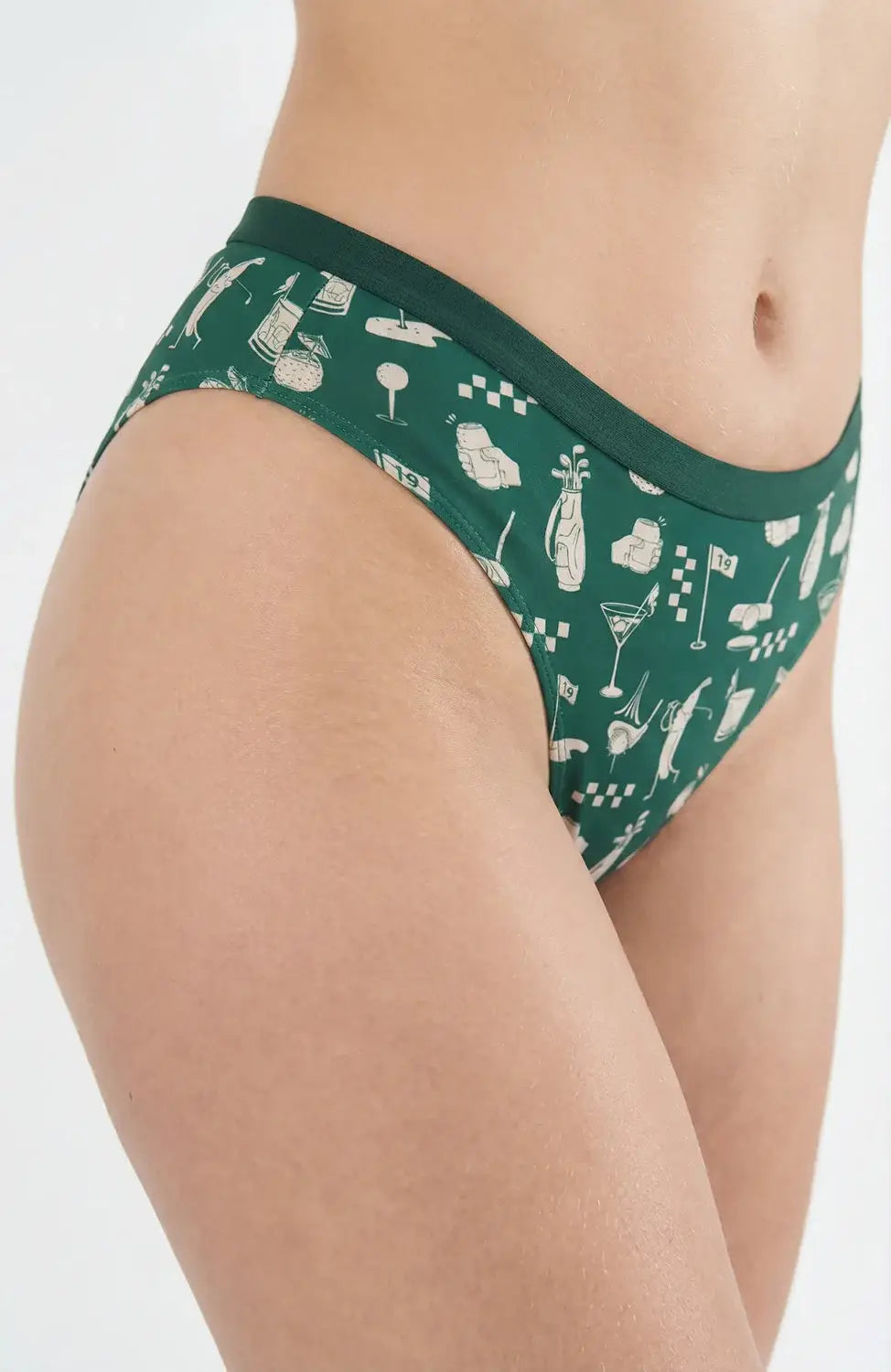 The Mulligan | Green Golf Cheeky Underwear - Shinesty - Flyclothing LLC