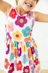 Cheerful Blooms Tank Twirl Dress - Mila & Rose ® - Flyclothing LLC