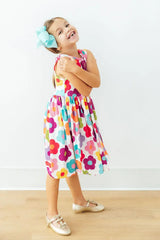 Cheerful Blooms Tank Twirl Dress - Mila & Rose ® - Flyclothing LLC