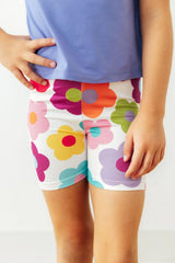 Cheerful Blooms Twirl Shorts - Mila & Rose ® - Flyclothing LLC