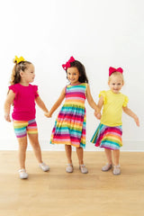 Cheerful Stripes Twirl Skort - Mila & Rose ® - Flyclothing LLC