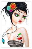 Black Market Art Company Cherry Bomb Print