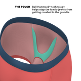 The Cherry Tomato | Coral Red Ball Hammock® Pouch Underwear