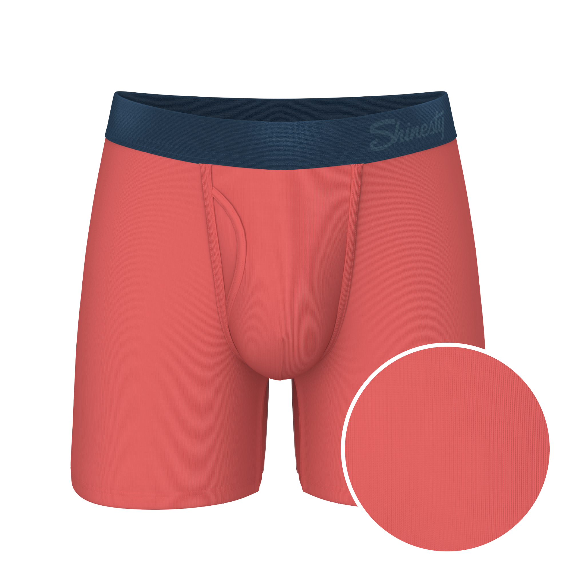 The Cherry Tomato | Coral Red Ball Hammock® Pouch Underwear With Fly