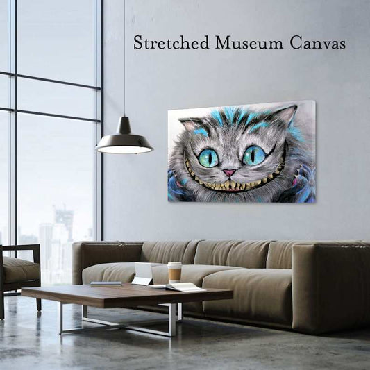 Black Market Art Company Cheshire Cat Print - Black Market Art Company - Flyclothing LLC