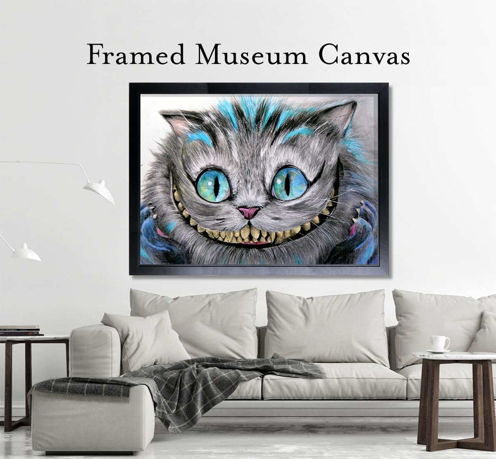 Black Market Art Company Cheshire Cat Print - Black Market Art Company - Flyclothing LLC