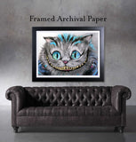 Black Market Art Company Cheshire Cat Print