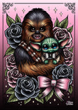 Black Market Art Company Chew Gru Print