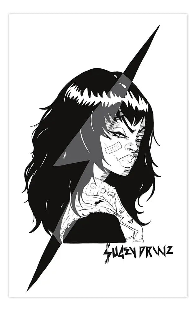 Black Market Art Company Chic Voltage Print - Black Market Art Company - Flyclothing LLC