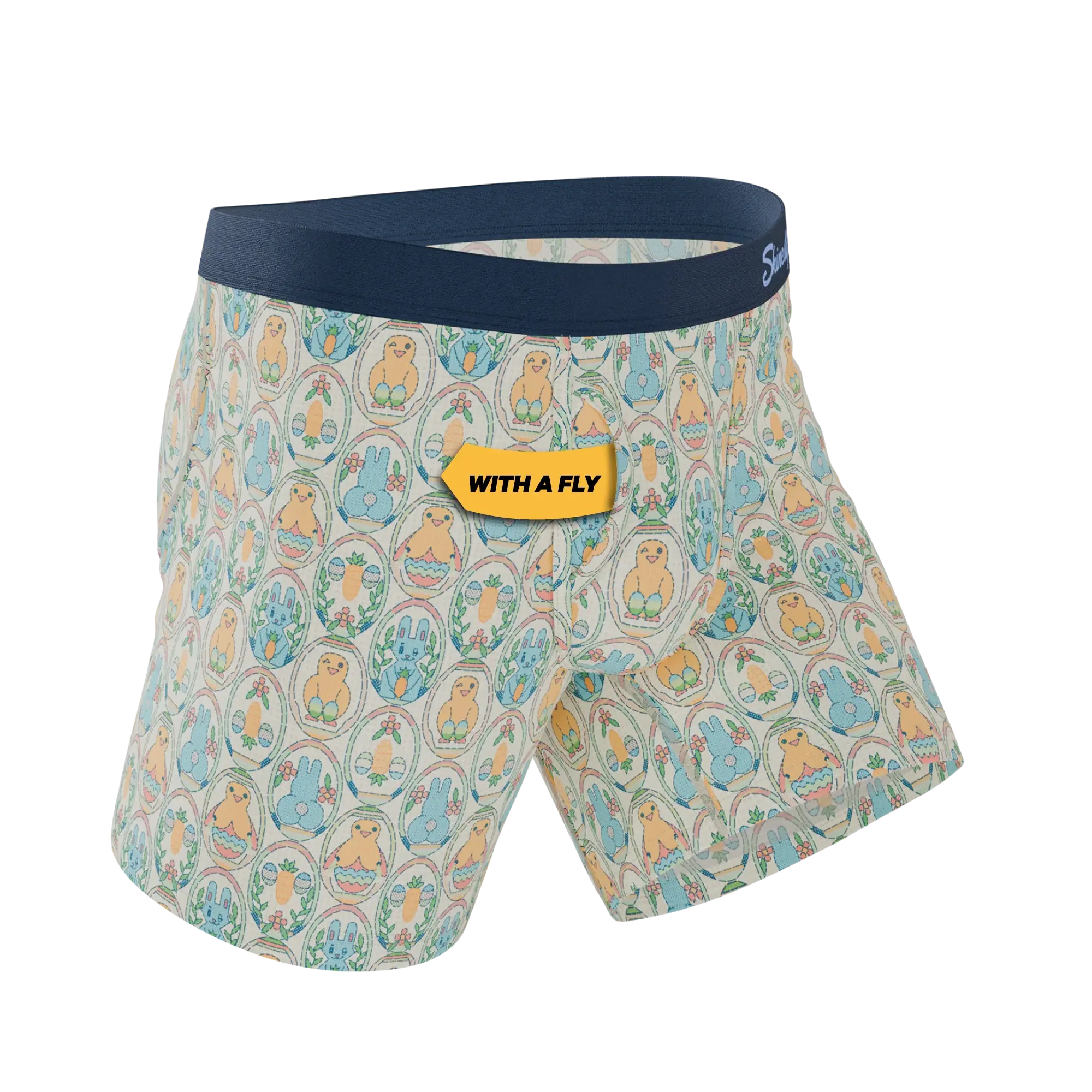 The Chicks Dig It | Pastel Easter Ball Hammock® Pouch Underwear With Fly - Shinesty - Flyclothing LLC
