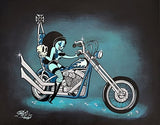 Black Market Art Company Chopper Queen Print