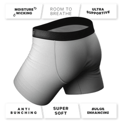 The Christian Grey | Ball Hammock® Pouch Underwear With Fly 3 Pack - Shinesty