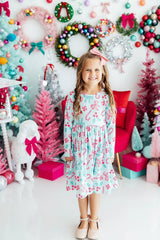 Christmas Cheer L/S Pocket Twirl Dress - Mila & Rose ® - Flyclothing LLC
