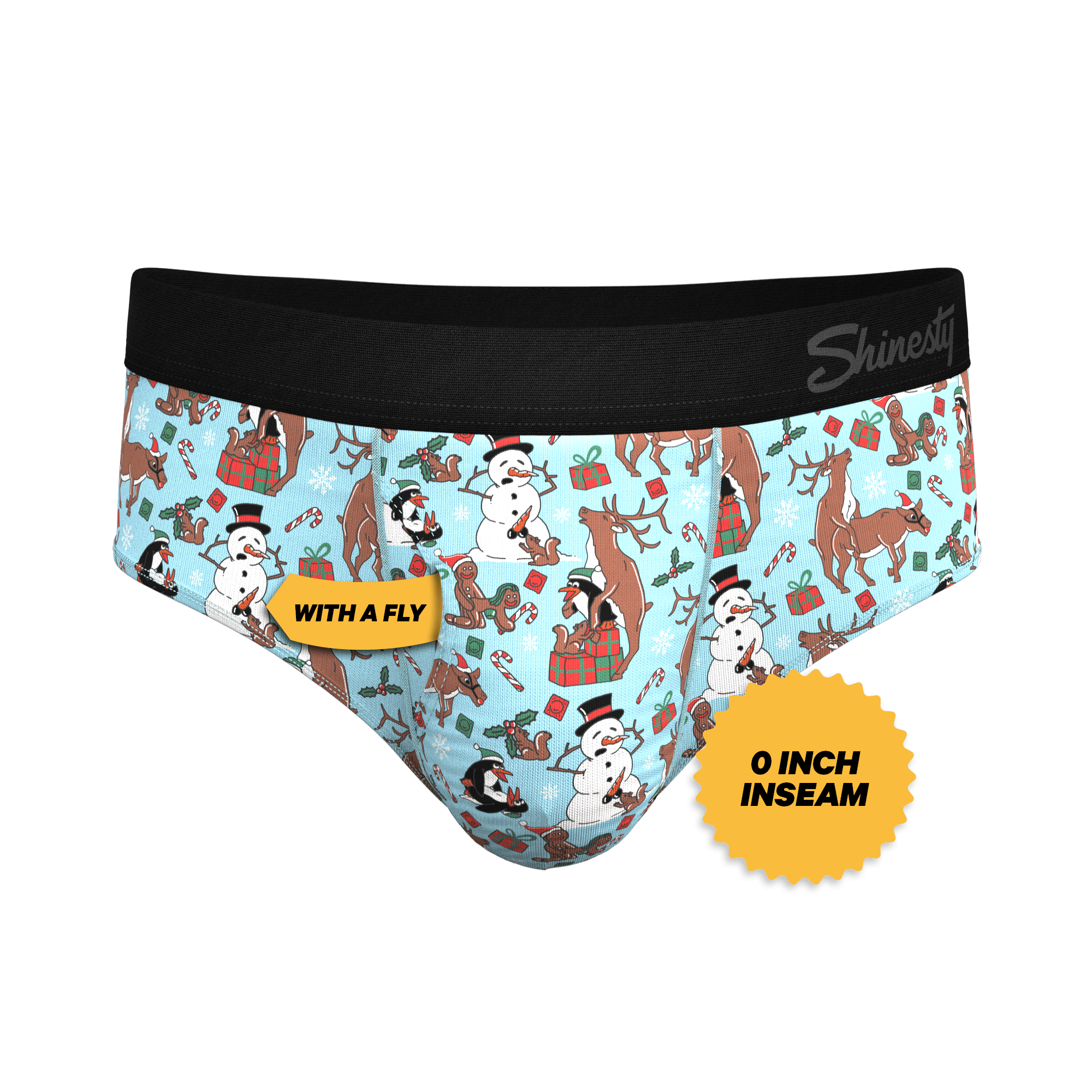 The Christmas Key Party | Christmas Characters Ball Hammock® Pouch Underwear Briefs - Shinesty