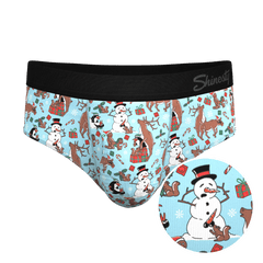 The Christmas Key Party | Christmas Characters Ball Hammock® Pouch Underwear Briefs - Shinesty