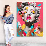 Canvas Print: "Chroma Whimsy" - Tailored Canvases - Flyclothing LLC