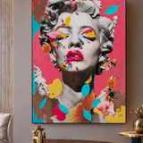 Canvas Print: "Chroma Whimsy" - Tailored Canvases - Flyclothing LLC