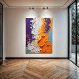 Canvas Print: "Chromatic Rift" - Tailored Canvases - Flyclothing LLC