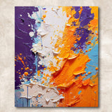 Canvas Print: "Chromatic Rift" - Tailored Canvases - Flyclothing LLC