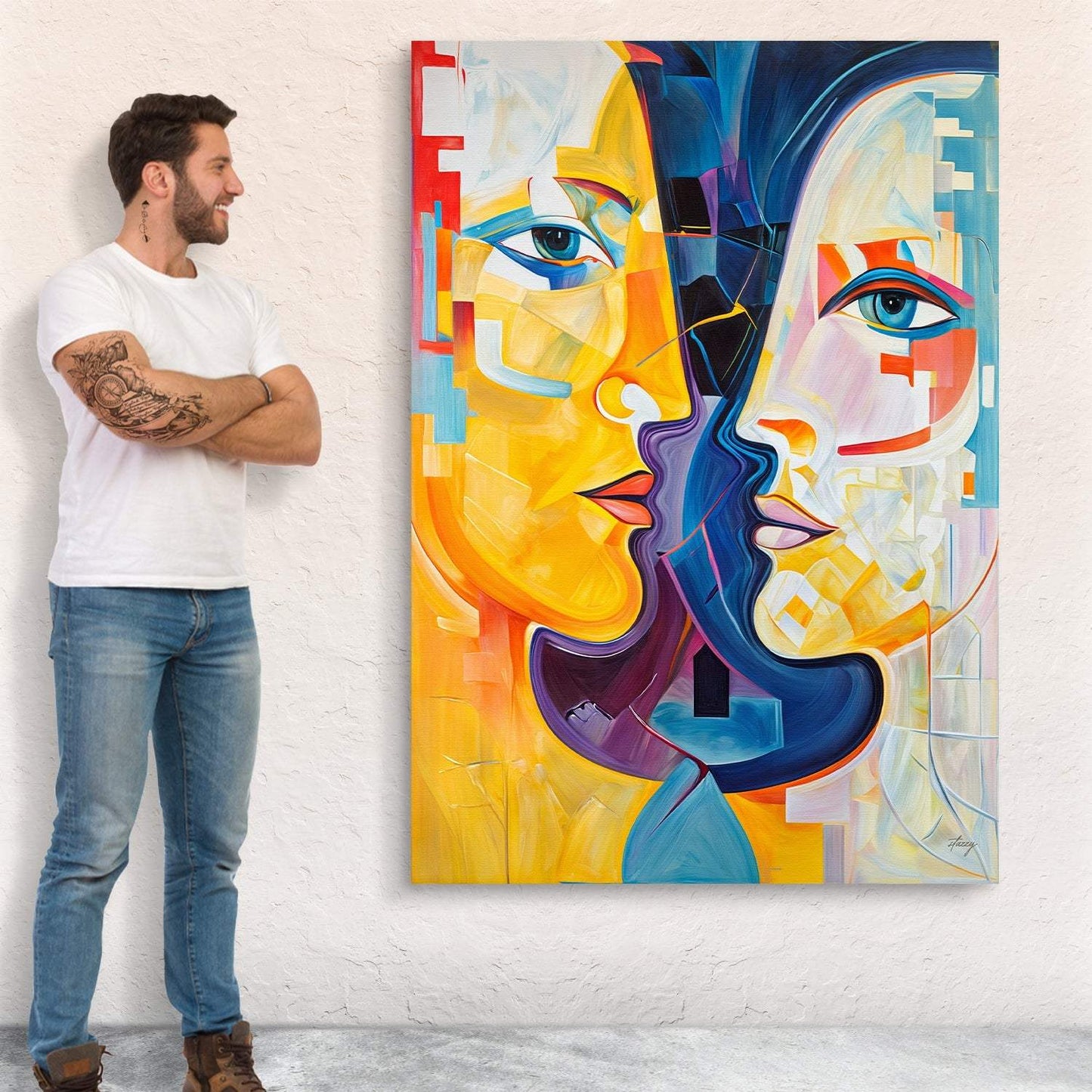 Canvas Print: "Chromatic Souls" - Tailored Canvases - Flyclothing LLC
