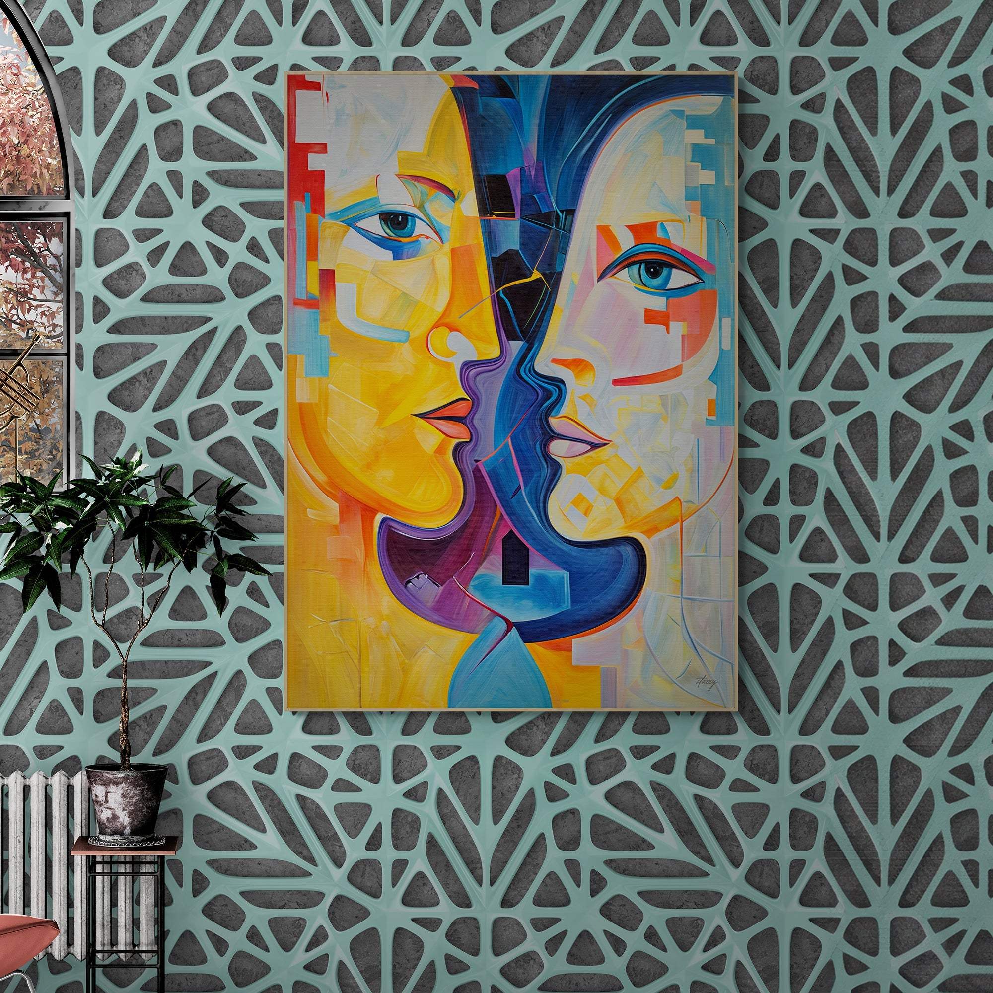 Canvas Print: "Chromatic Souls" - Tailored Canvases - Flyclothing LLC
