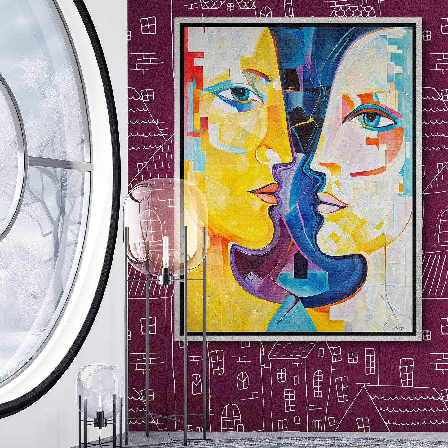 Canvas Print: "Chromatic Souls" - Tailored Canvases - Flyclothing LLC