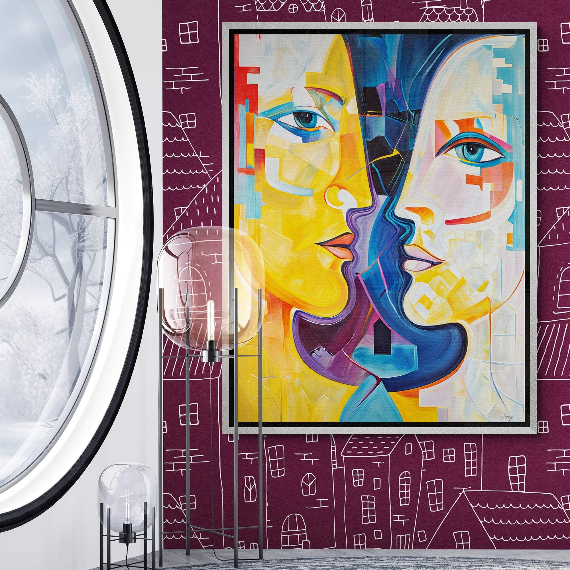 Canvas Print: "Chromatic Souls" - Tailored Canvases - Flyclothing LLC