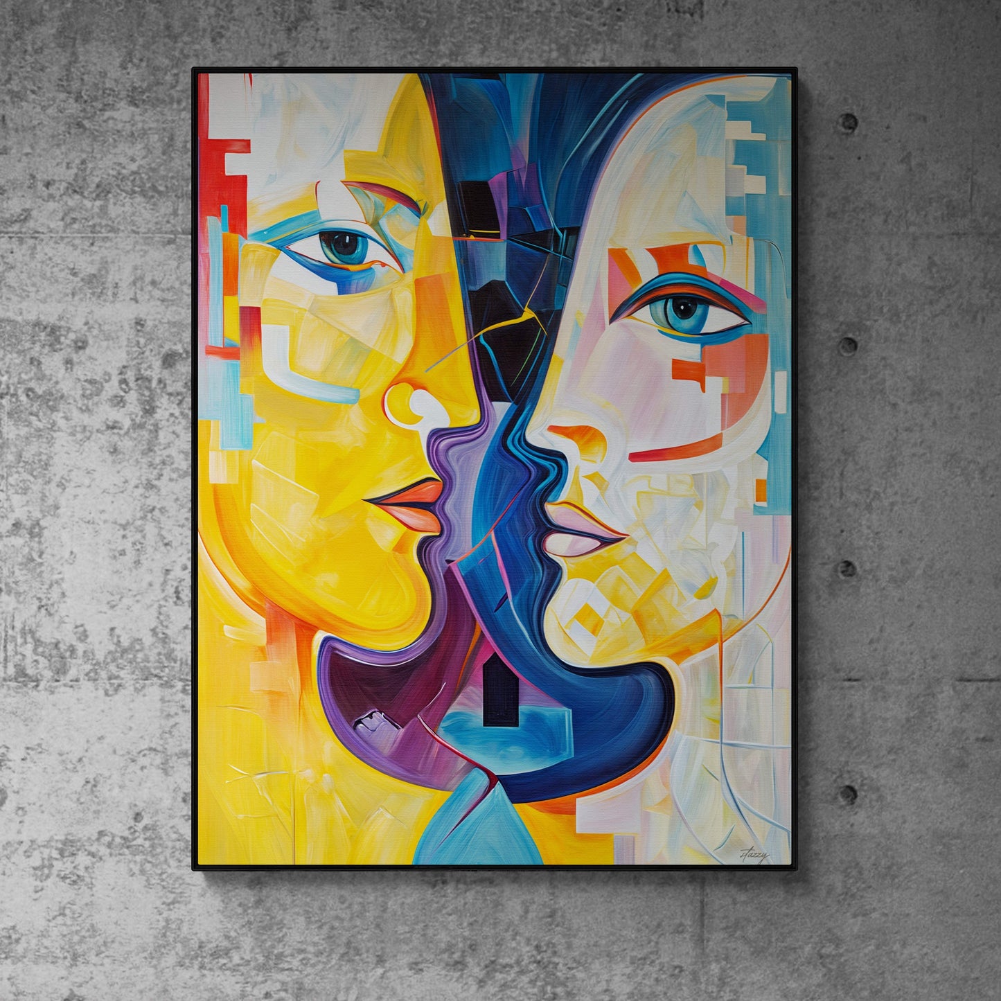 Canvas Print: "Chromatic Souls" - Tailored Canvases - Flyclothing LLC