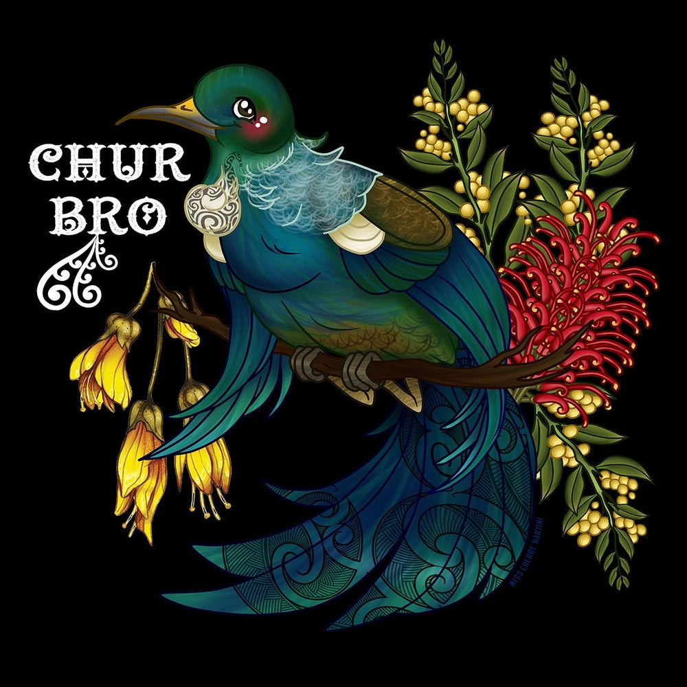 Black Market Art Company Chur Bro Print