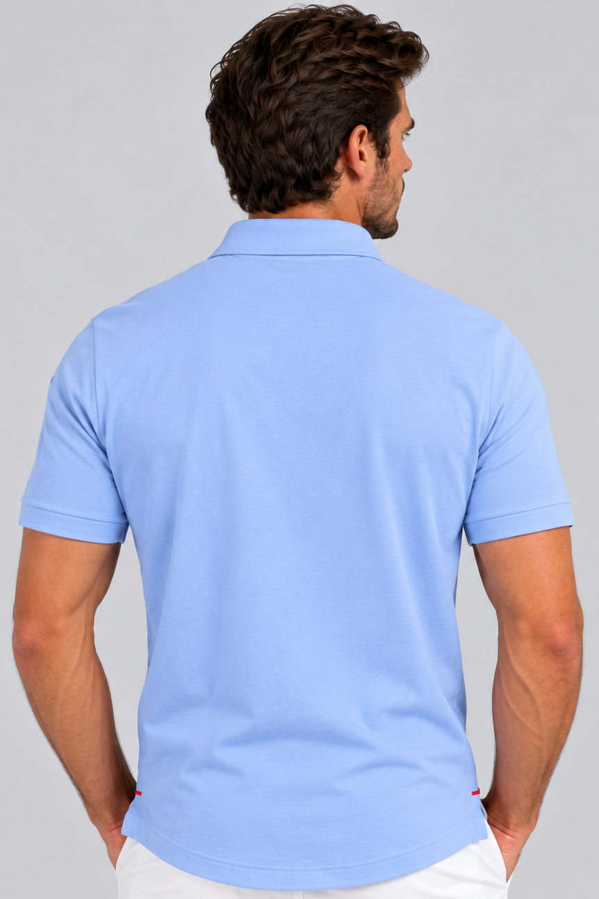 Buki Polo - Cool Blue - Buki - Flyclothing LLC