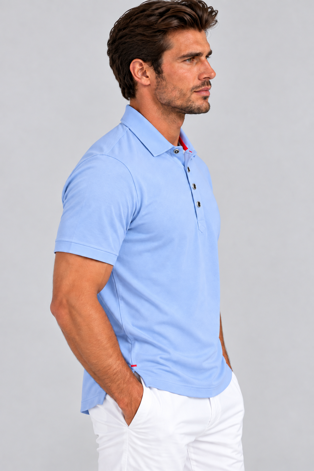 Buki Polo - Cool Blue - Buki - Flyclothing LLC