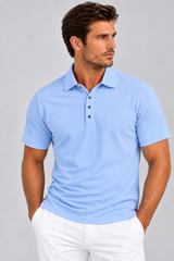 Buki Polo - Cool Blue - Buki - Flyclothing LLC