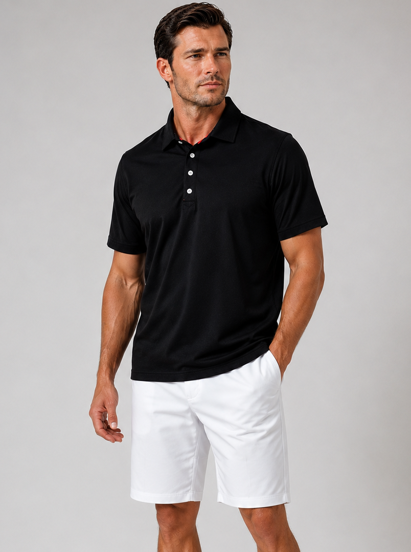 Buki Cinqo Polo - Black